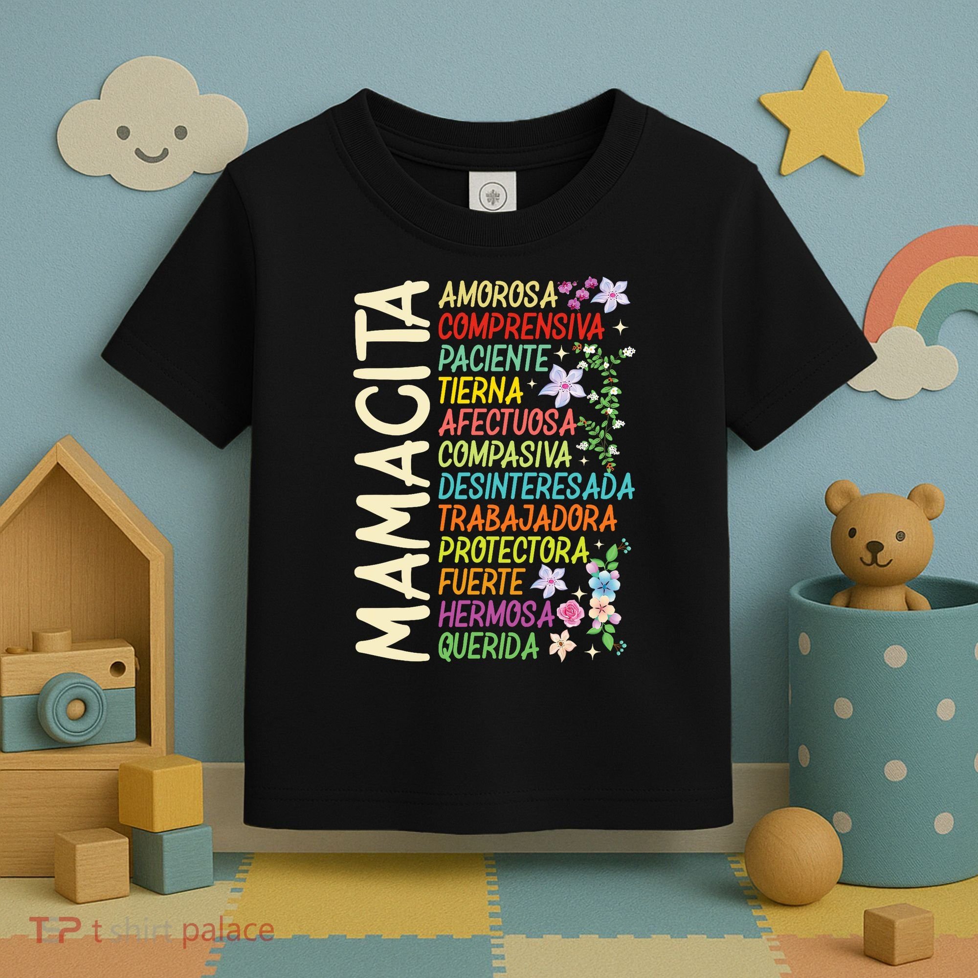 Mother Loving Understanding Patient I Love Mom Mother's Day  Toddler T-Shirt