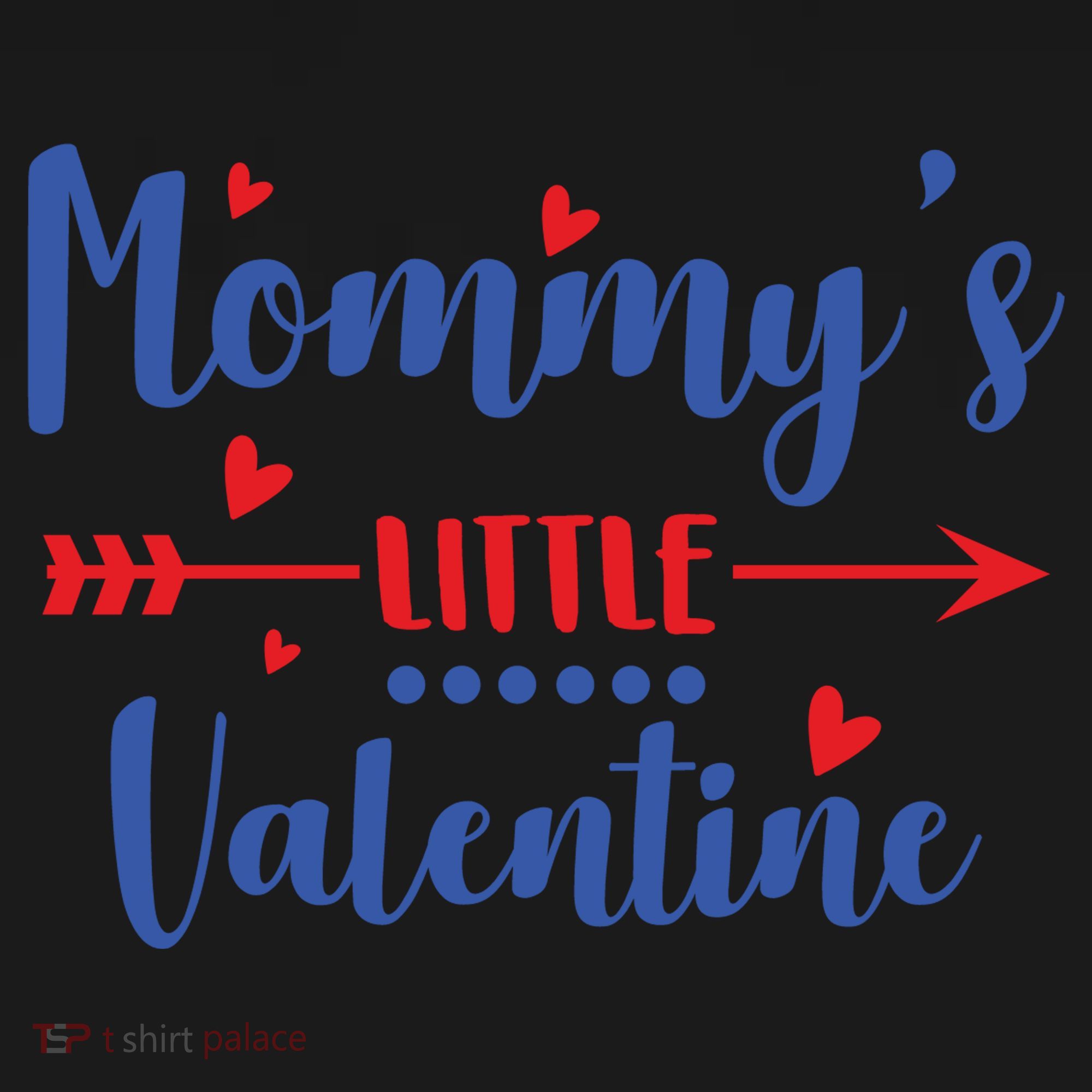 Mommy's Little Valentine Cute Holiday Coaster