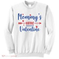 Mommy's Little Valentine Cute Holiday Sweatshirt thumb 0