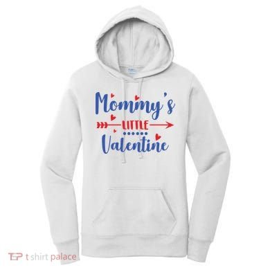 Mommy's Little Valentine Cute Holiday Women's Hoodie