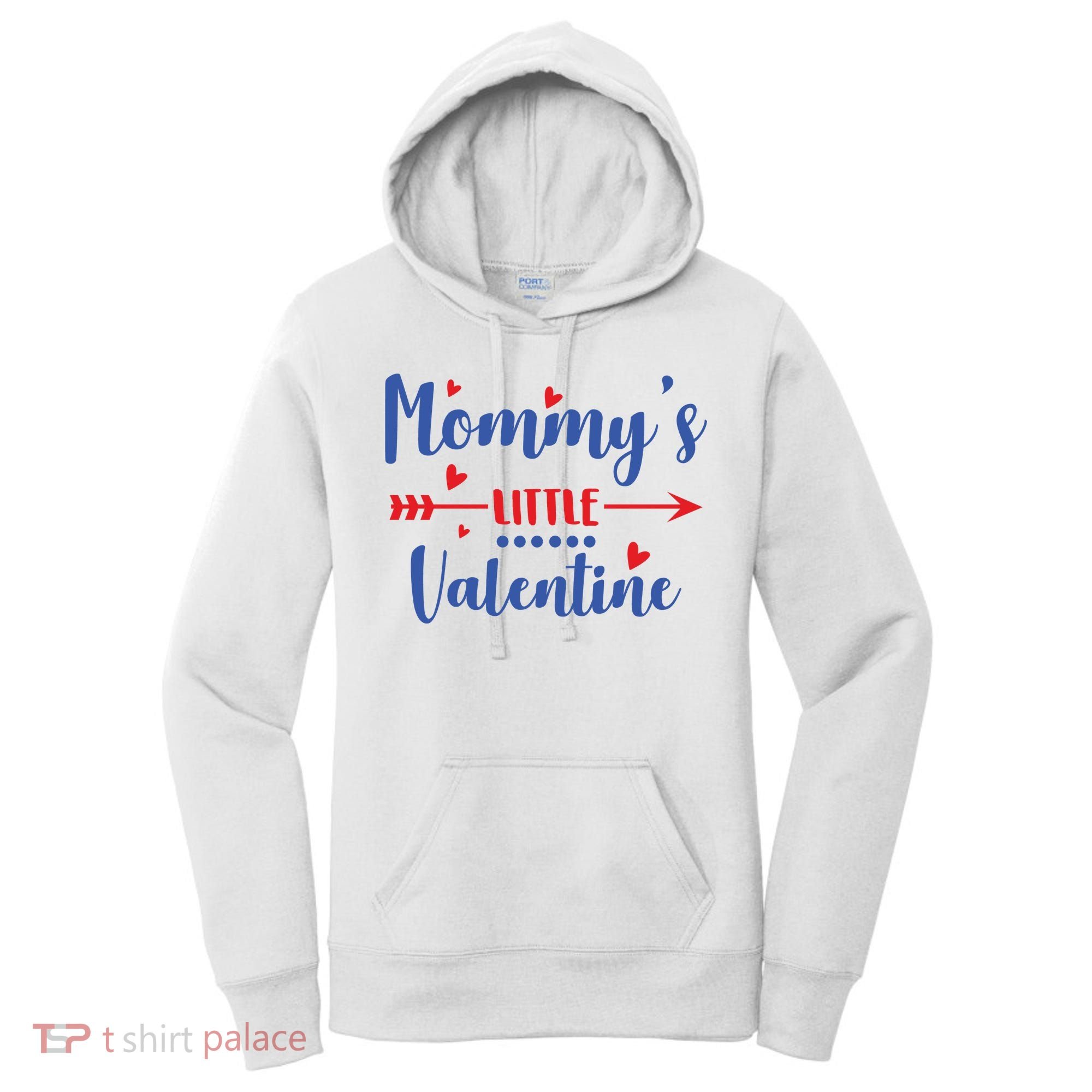 Mommy's Little Valentine Cute Holiday Women's Hoodie