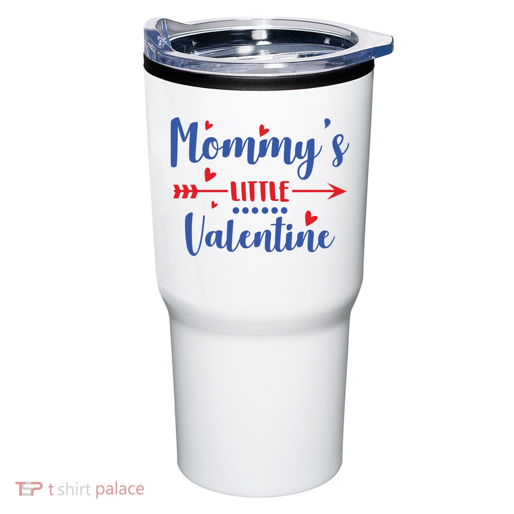 Mommy's Little Valentine Cute Holiday Tumbler
