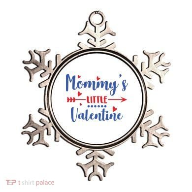Mommy's Little Valentine Cute Holiday Ornament