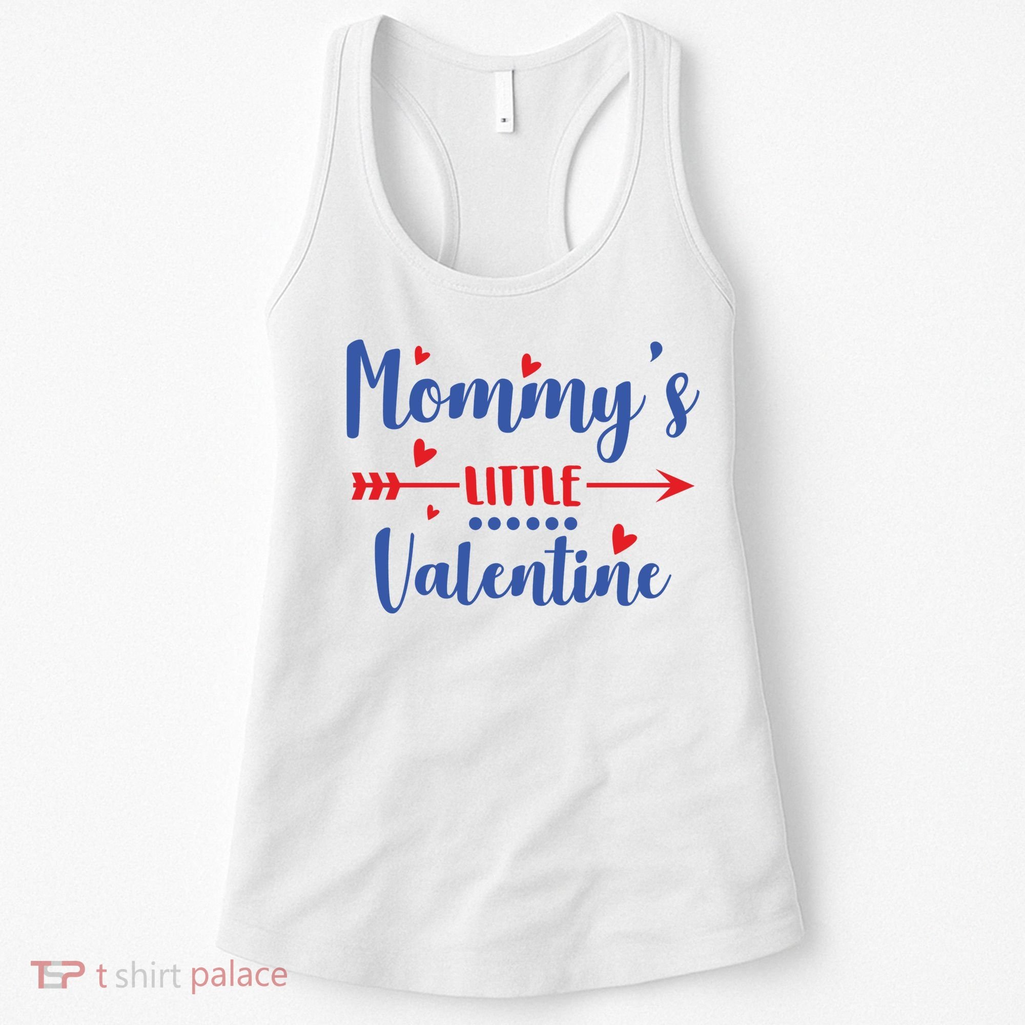 Mommy's Little Valentine Cute Holiday Women's Tank Top