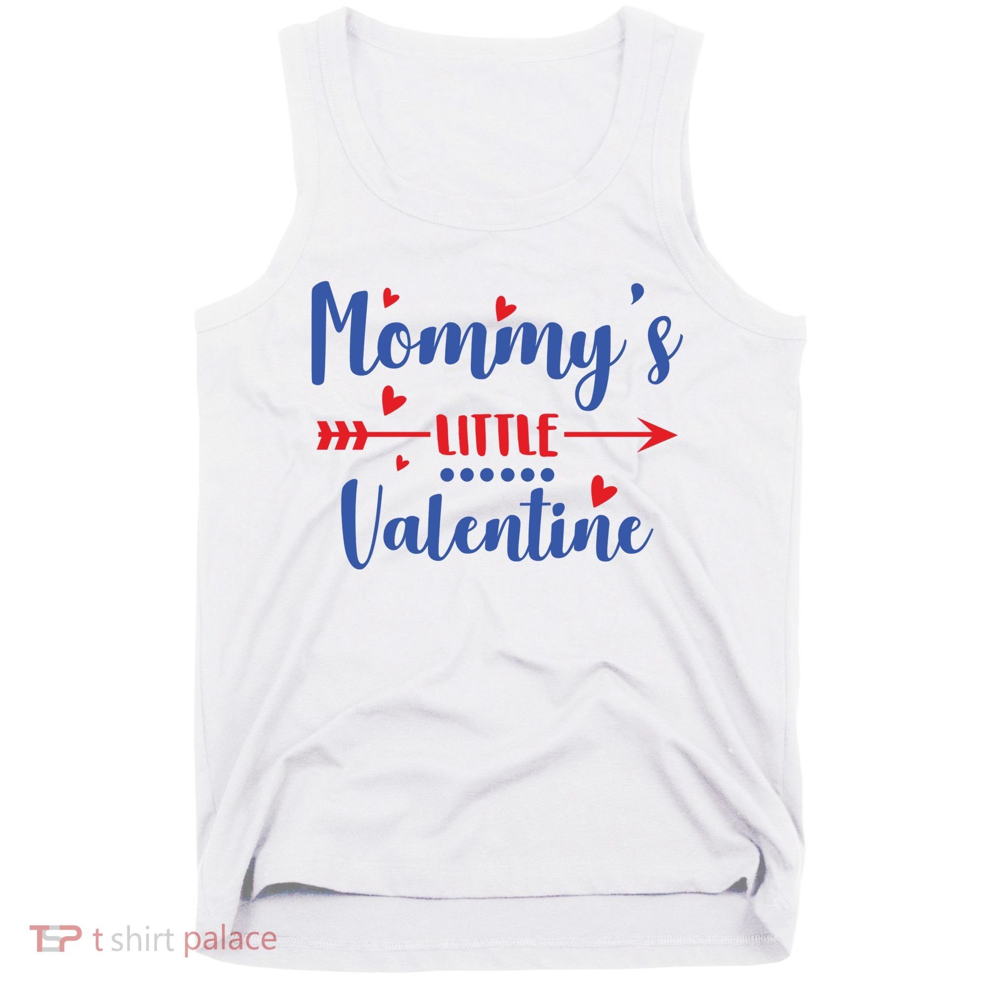 Mommy's Little Valentine Cute Holiday Tank Top