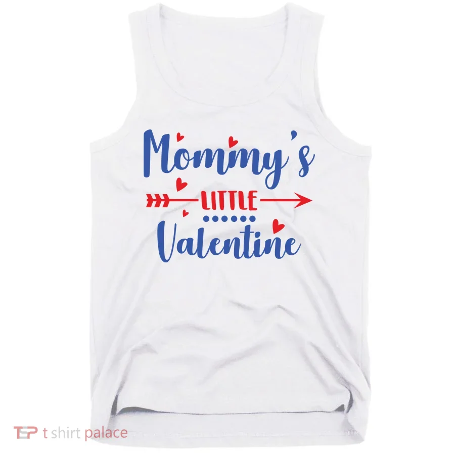 Mommy's Little Valentine Cute Holiday Tank Top