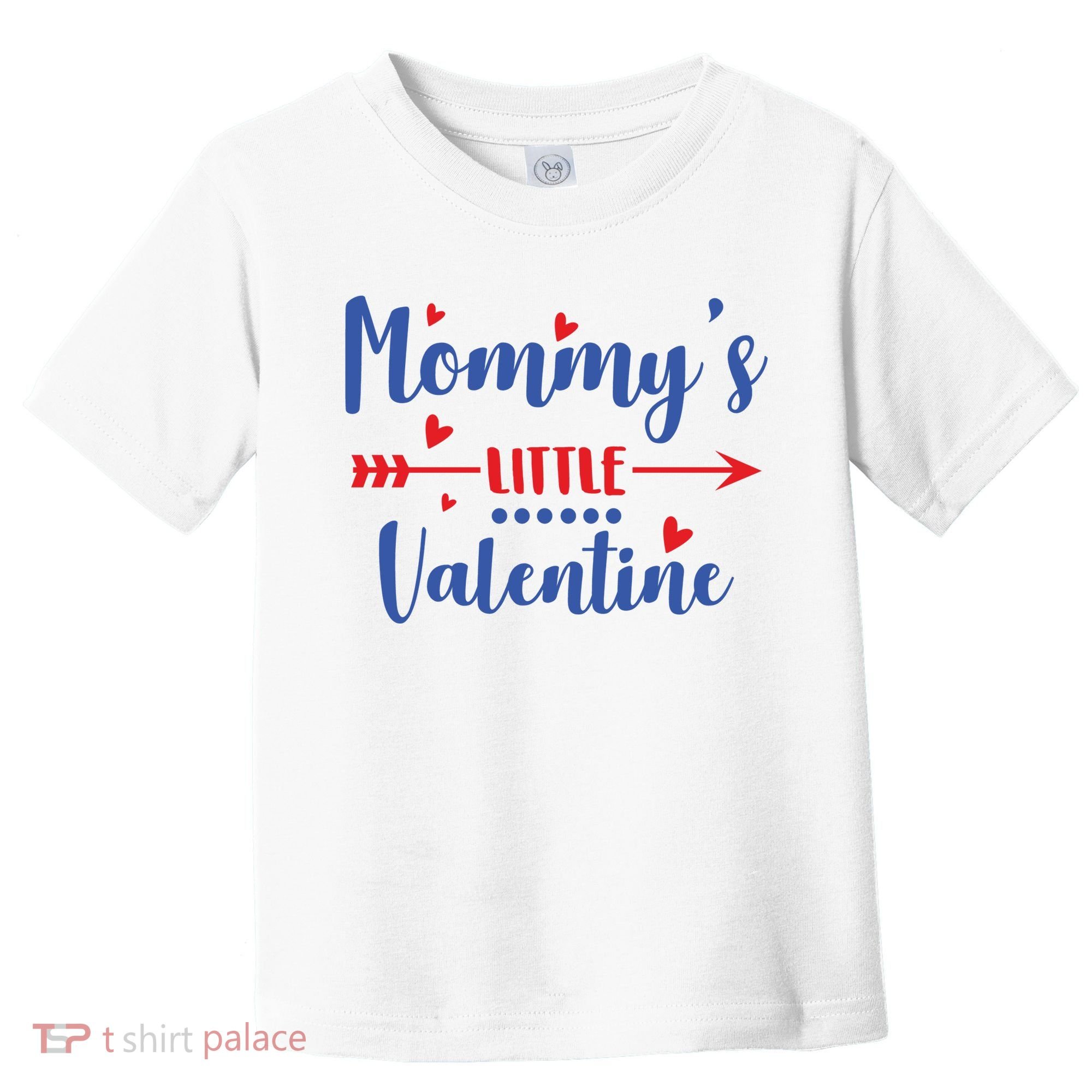 Mommy's Little Valentine Cute Holiday Toddler T-Shirt
