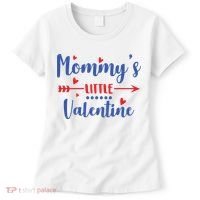 Mommy's Little Valentine Cute Holiday Women's T-Shirt thumb 0
