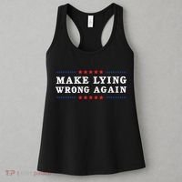 Make Lying Wrong Again Anti Trump Women's Tank Top thumb 3