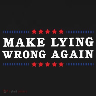 Make Lying Wrong Again Anti Trump PosiCharge Competitor Tank