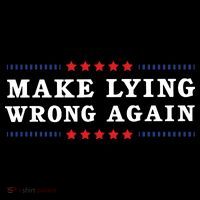 Make Lying Wrong Again Anti Trump Tote Bag thumb 4