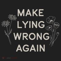 Make Lying Wrong Again Wildflowers Anti Trump Subtle Protest Tumbler thumb 3