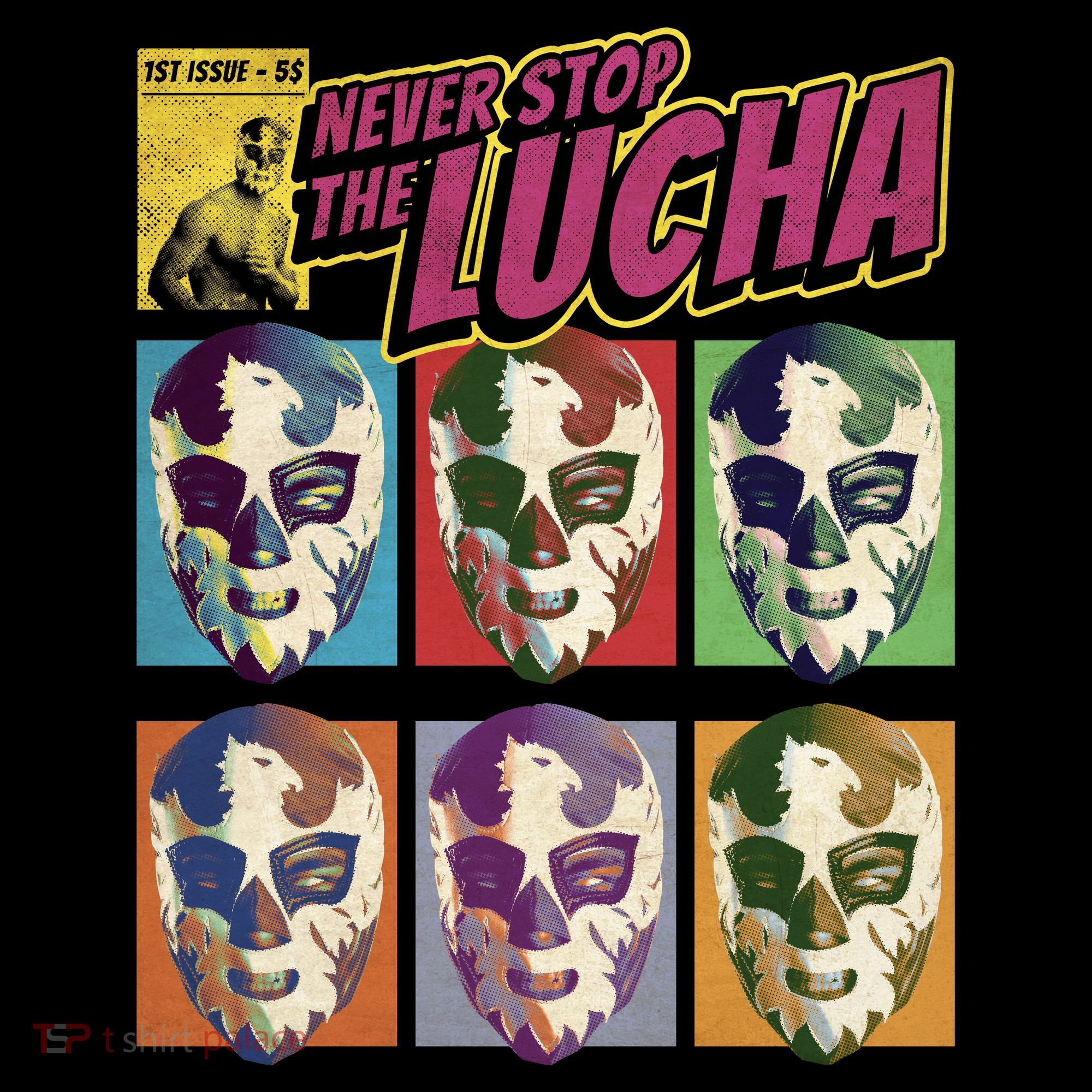 Mexican Lucha Wrestling Backpack