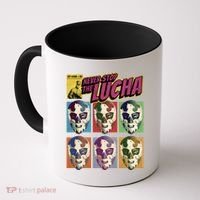 Mexican Lucha Wrestling Coffee Mug thumb 0