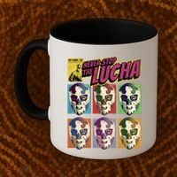 Mexican Lucha Wrestling Coffee Mug thumb 2