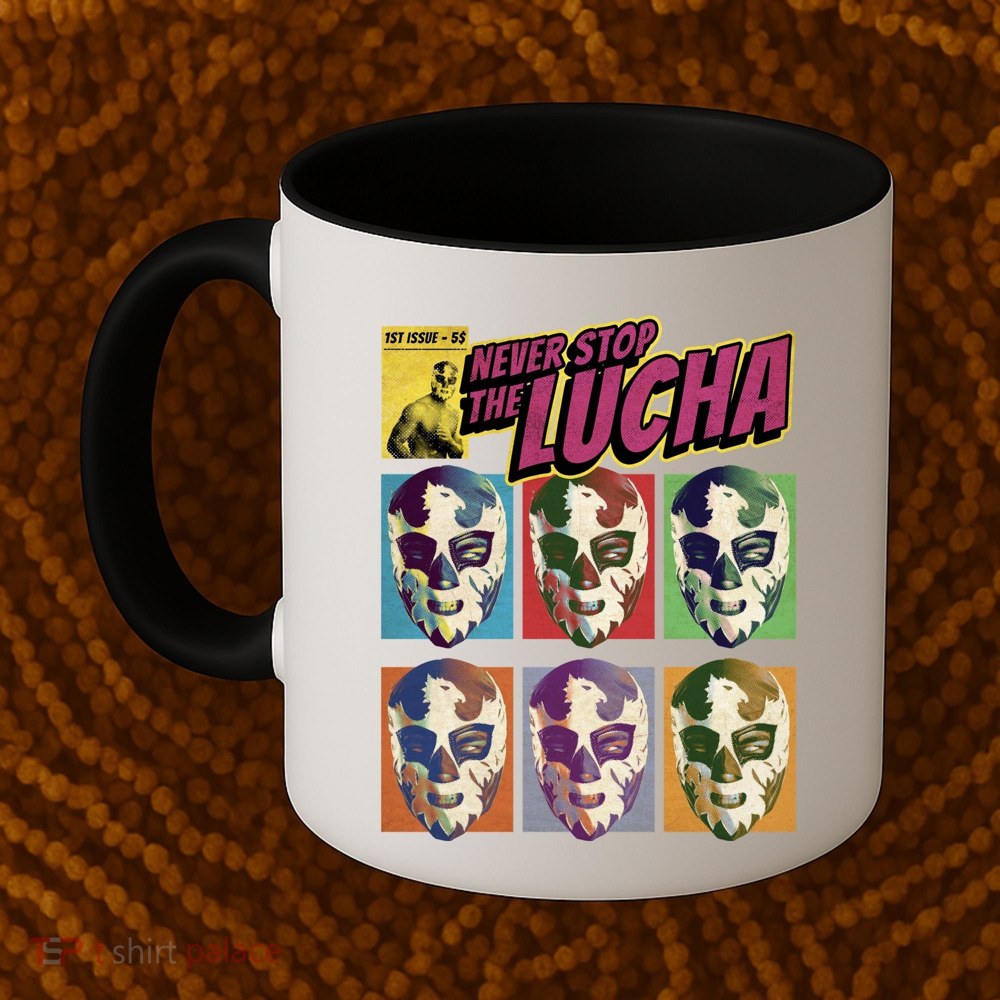 Mexican Lucha Wrestling Coffee Mug