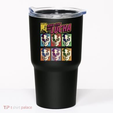 Mexican Lucha Wrestling Tumbler