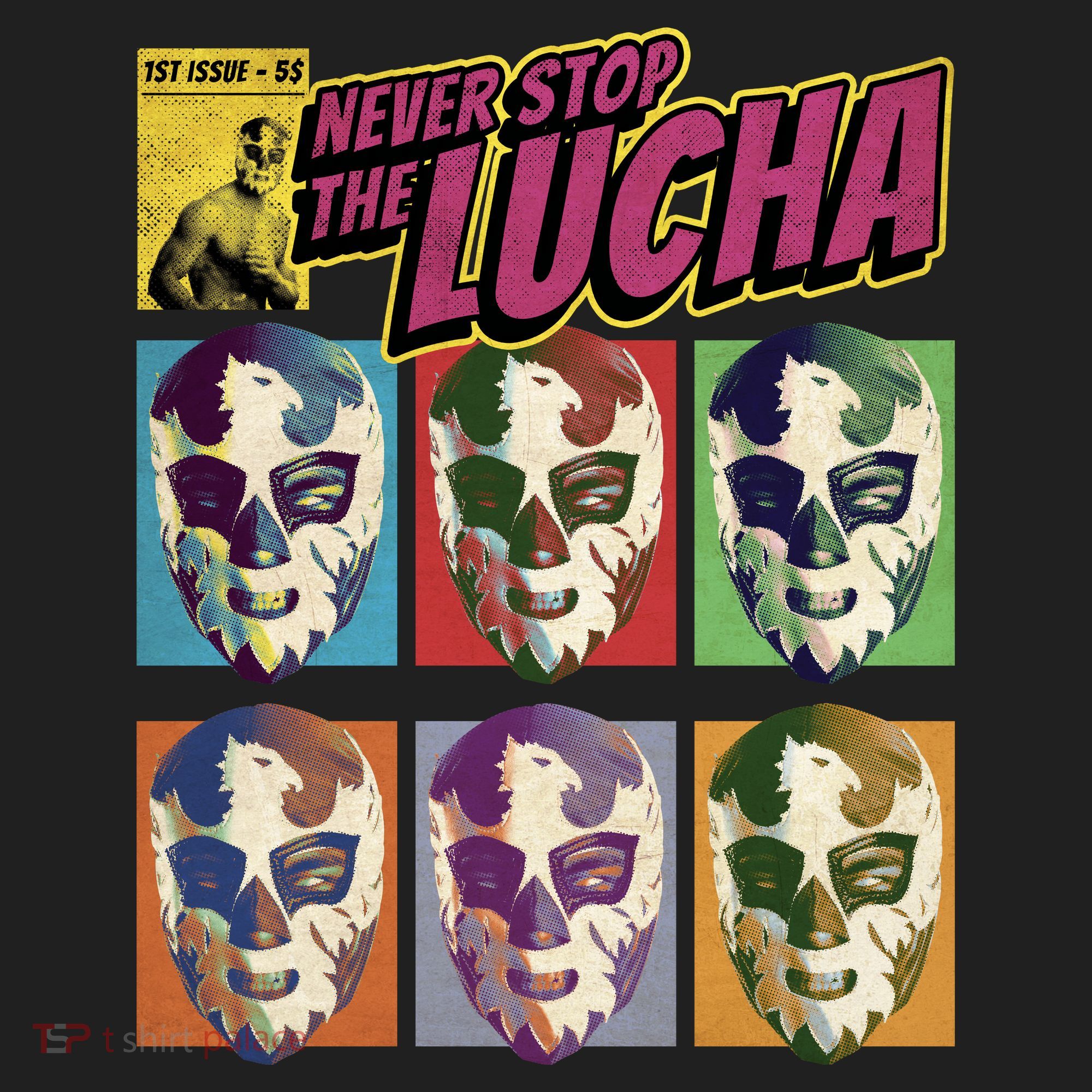 Mexican Lucha Wrestling Tumbler