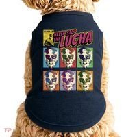 Mexican Lucha Wrestling Doggie Tank thumb 0