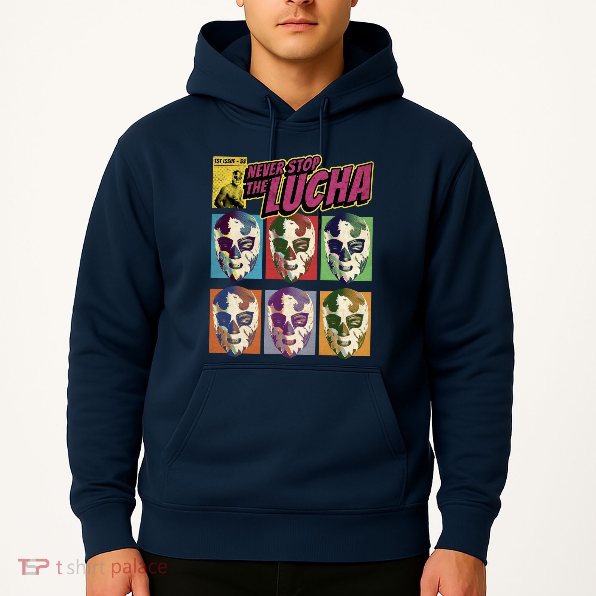 Mexican Lucha Wrestling Hoodie