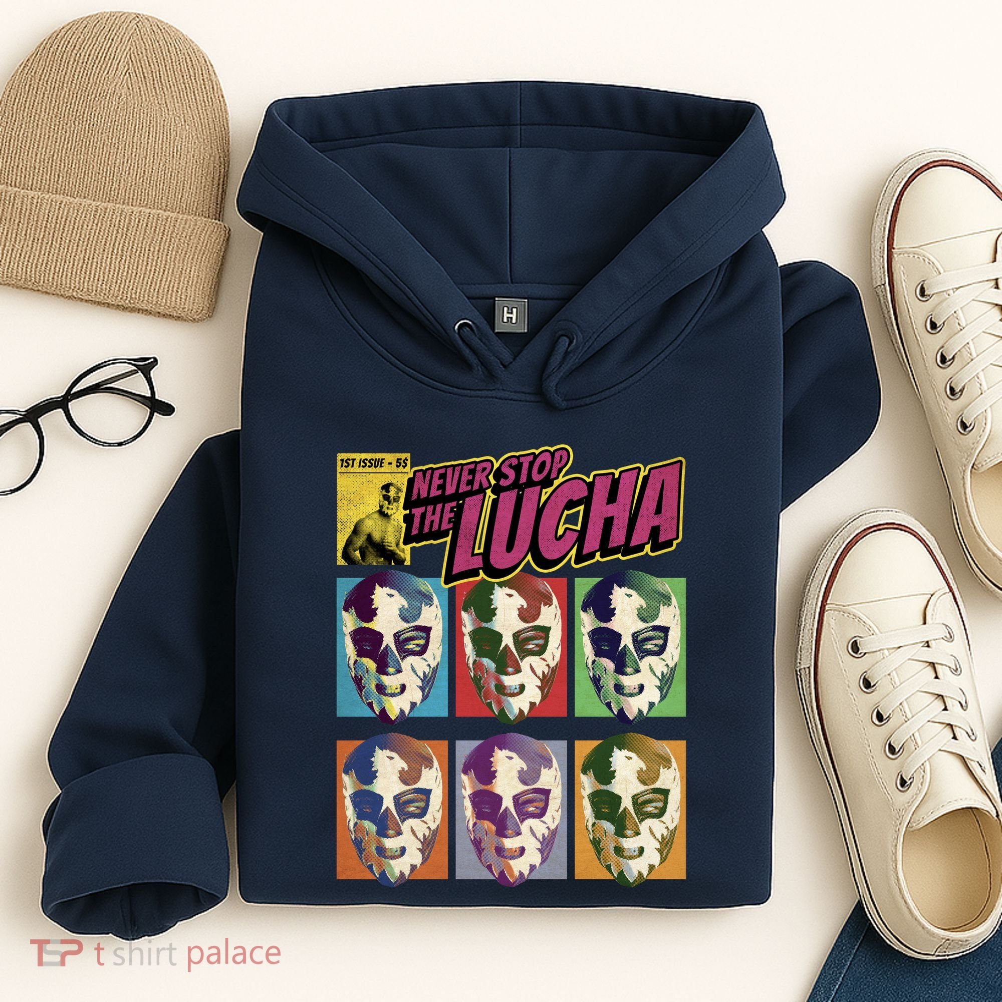 Mexican Lucha Wrestling Hoodie