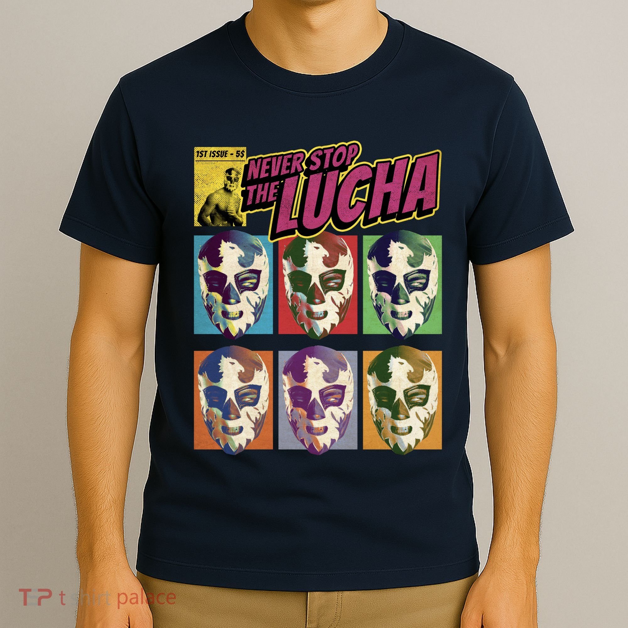 Mexican Lucha Wrestling T-Shirt