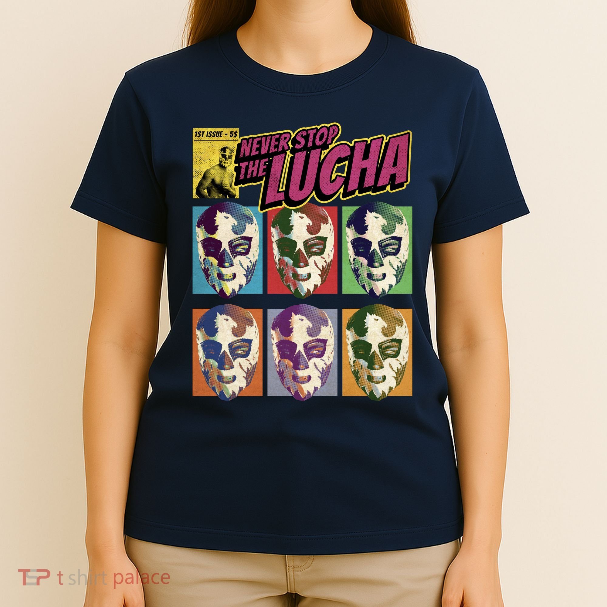 Mexican Lucha Wrestling T-Shirt