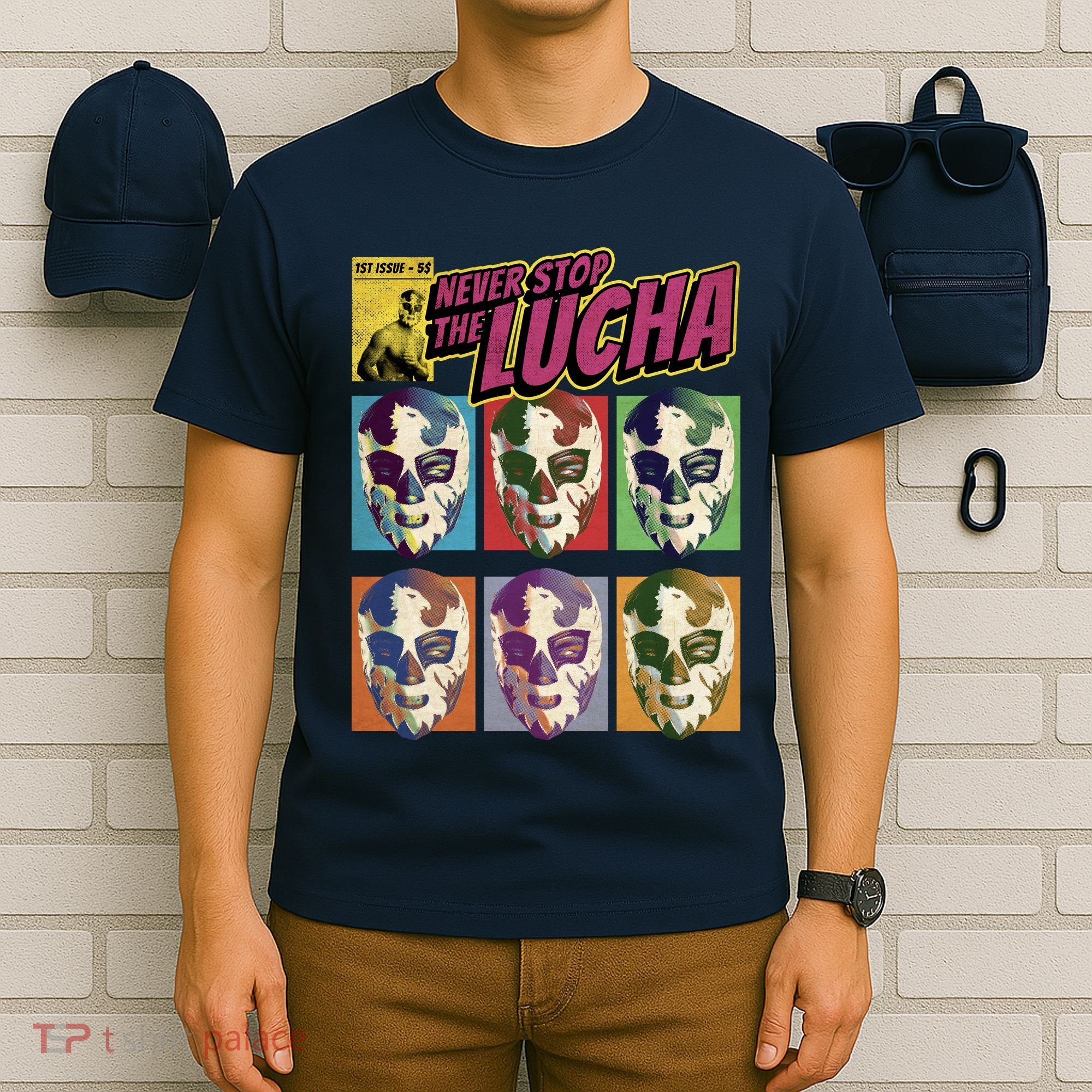 Mexican Lucha Wrestling T-Shirt
