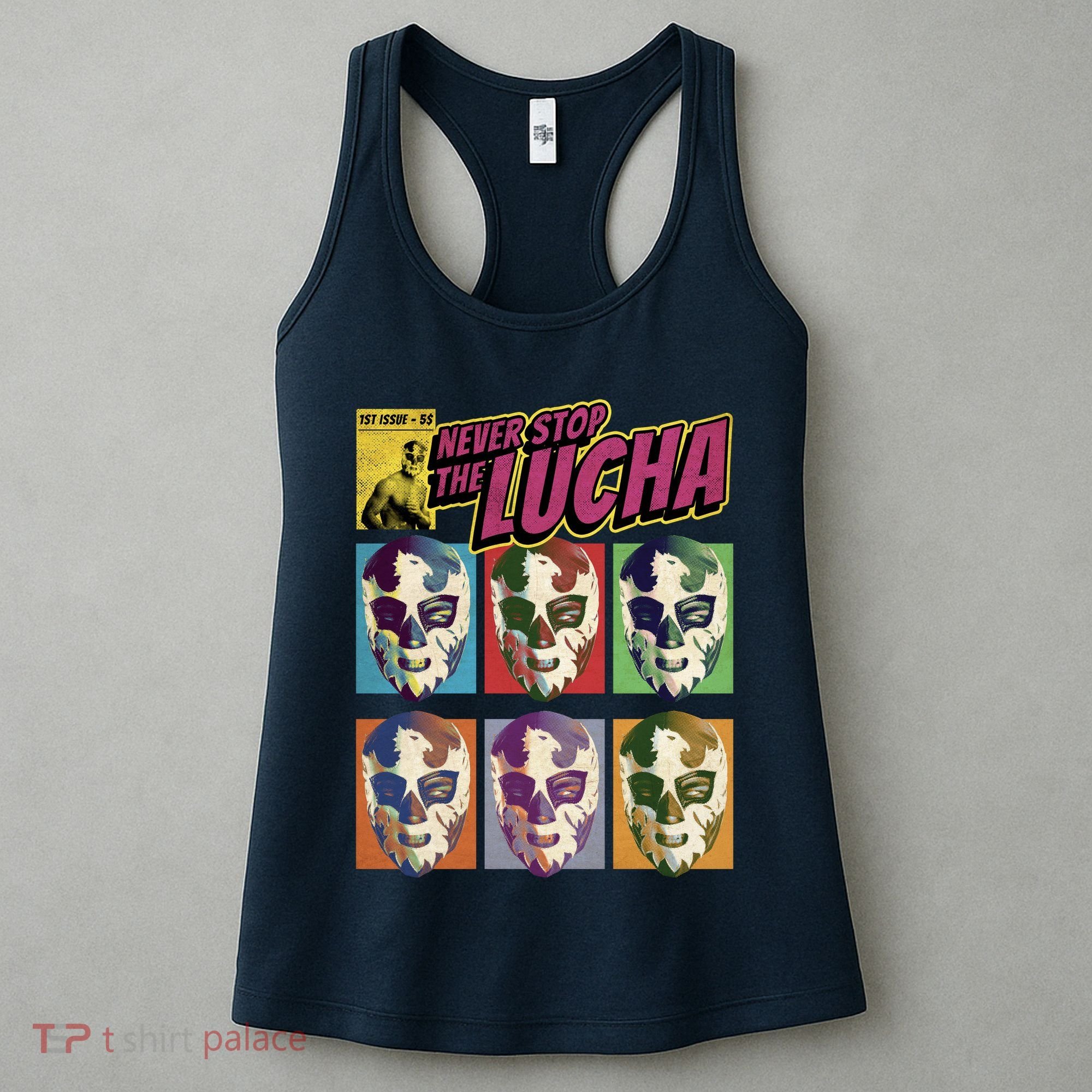 Mexican Lucha Wrestling Women's Tank Top