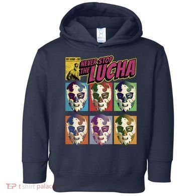 Mexican Lucha Wrestling Toddler Hoodie