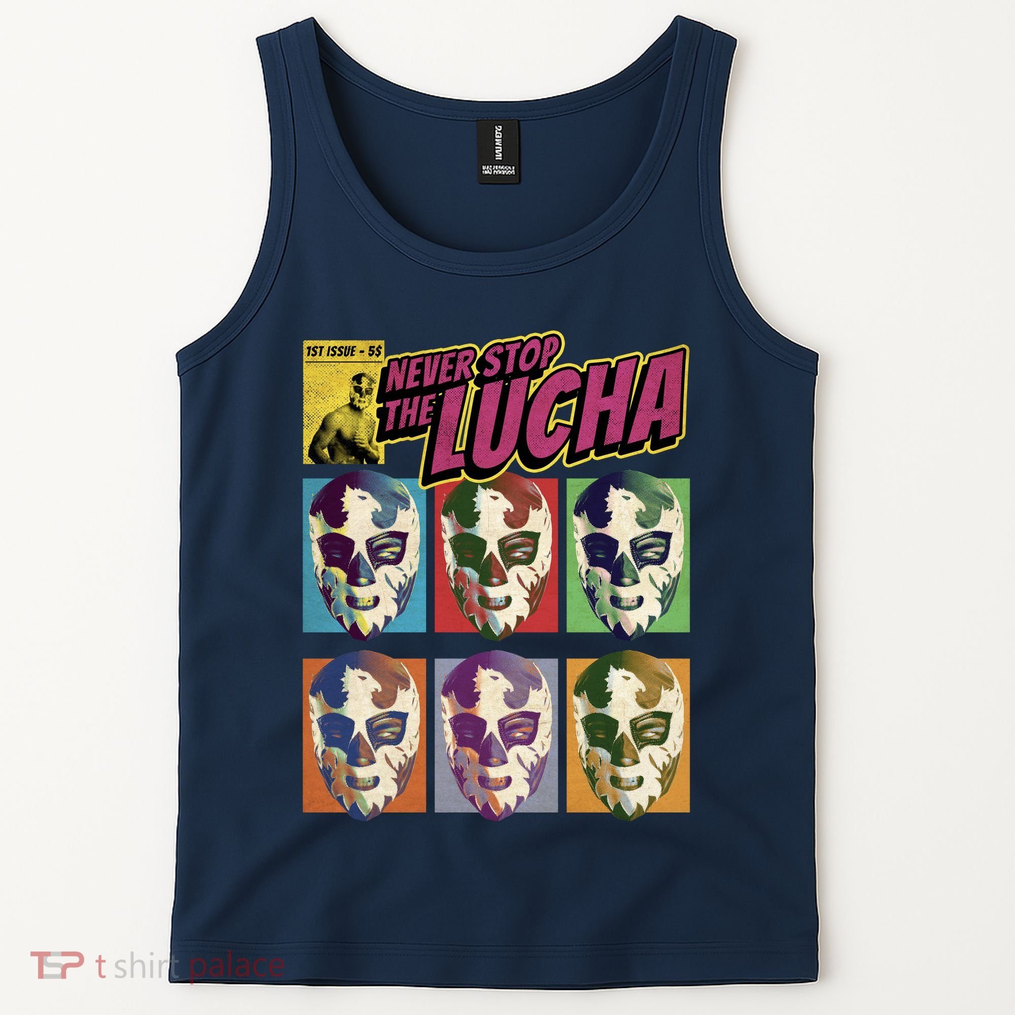 Mexican Lucha Wrestling Tank Top