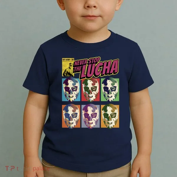 Mexican Lucha Wrestling Toddler T-Shirt