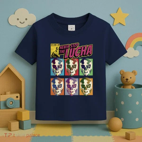 Mexican Lucha Wrestling Toddler T-Shirt