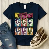 Mexican Lucha Wrestling Women's T-Shirt thumb 3