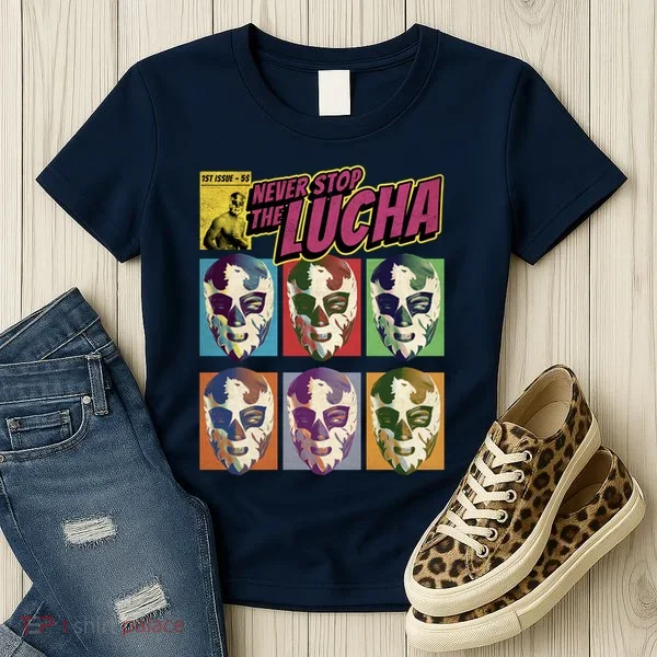 Mexican Lucha Wrestling Women's T-Shirt