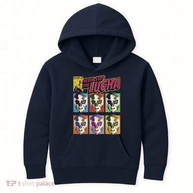 Mexican Lucha Wrestling Kids Hoodie