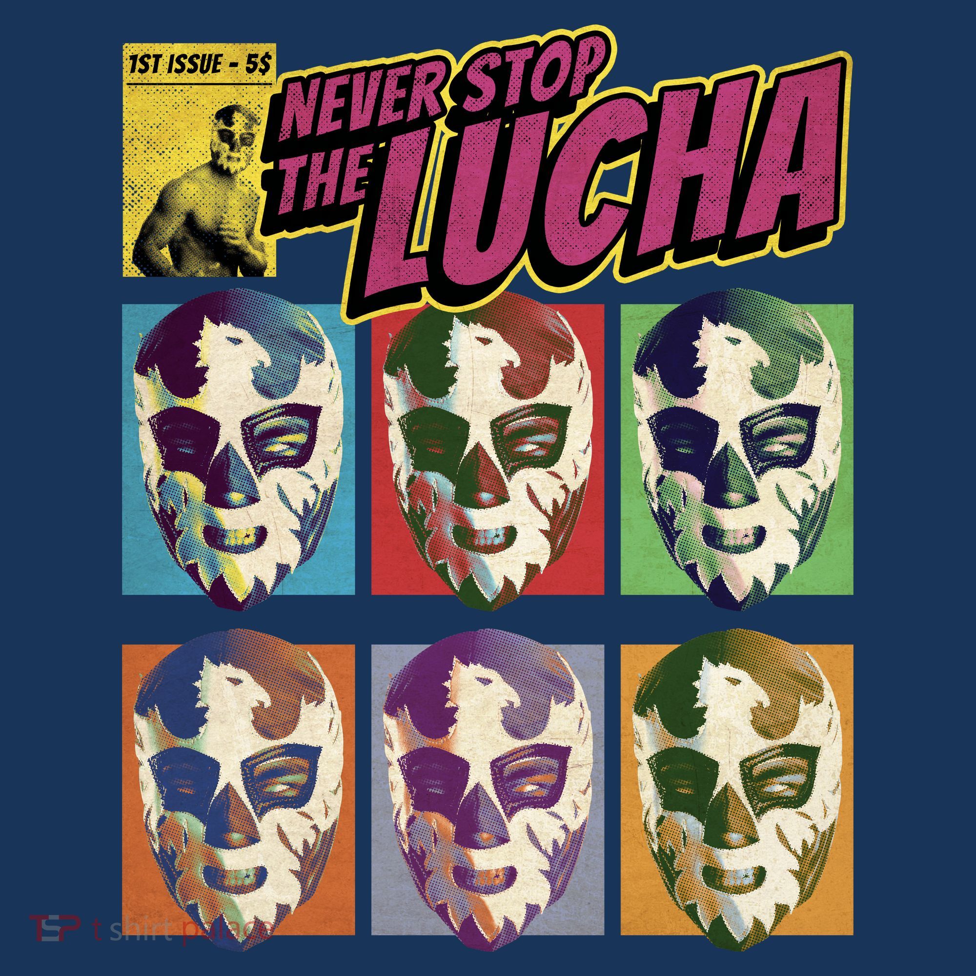 Mexican Lucha Wrestling Kids Hoodie