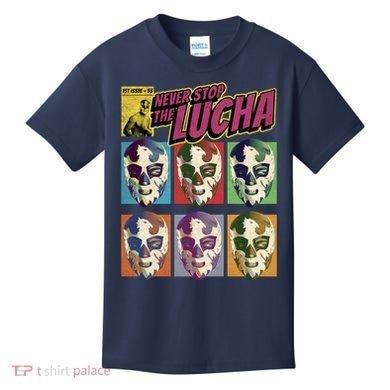 Mexican Lucha Wrestling Kids T-Shirt