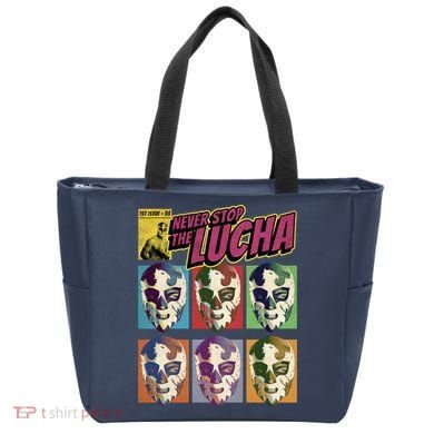 Mexican Lucha Wrestling Tote Bag