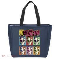 Mexican Lucha Wrestling Tote Bag thumb 0