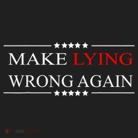 Make Lying Wrong Again Anti Trump Political Hat thumb 2