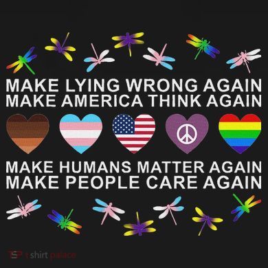 Make Lying Wrong Again Human’S Rights Apparel Hooded Wearable Blanket