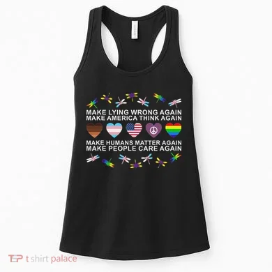 Make Lying Wrong Again Human’S Rights Apparel Women's Tank Top