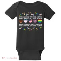 Make Lying Wrong Again Human’S Rights Apparel Baby Bodysuit thumb 0