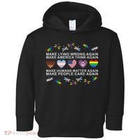 Make Lying Wrong Again Human’S Rights Apparel Toddler Hoodie thumb 0