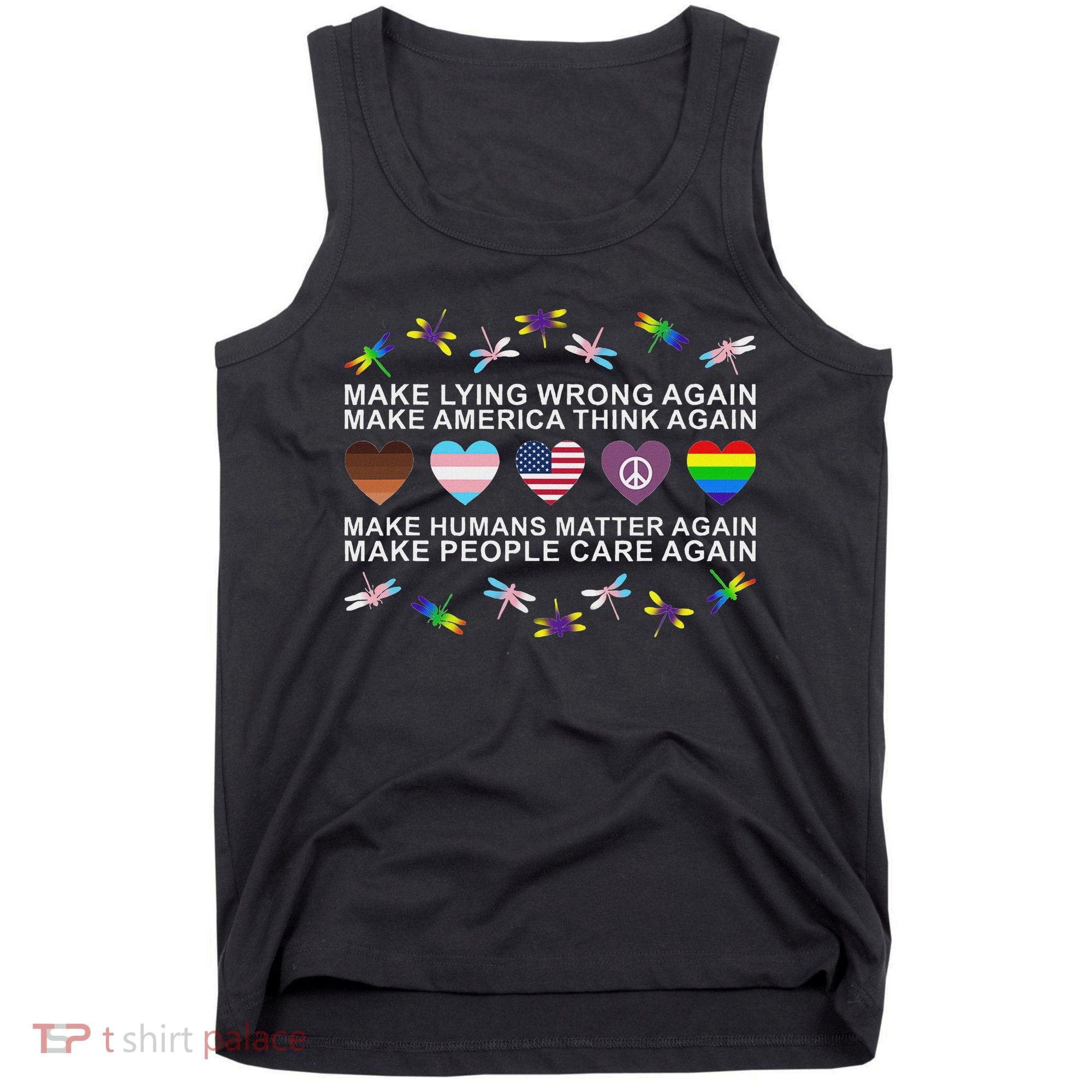Make Lying Wrong Again Human’S Rights Apparel Tank Top