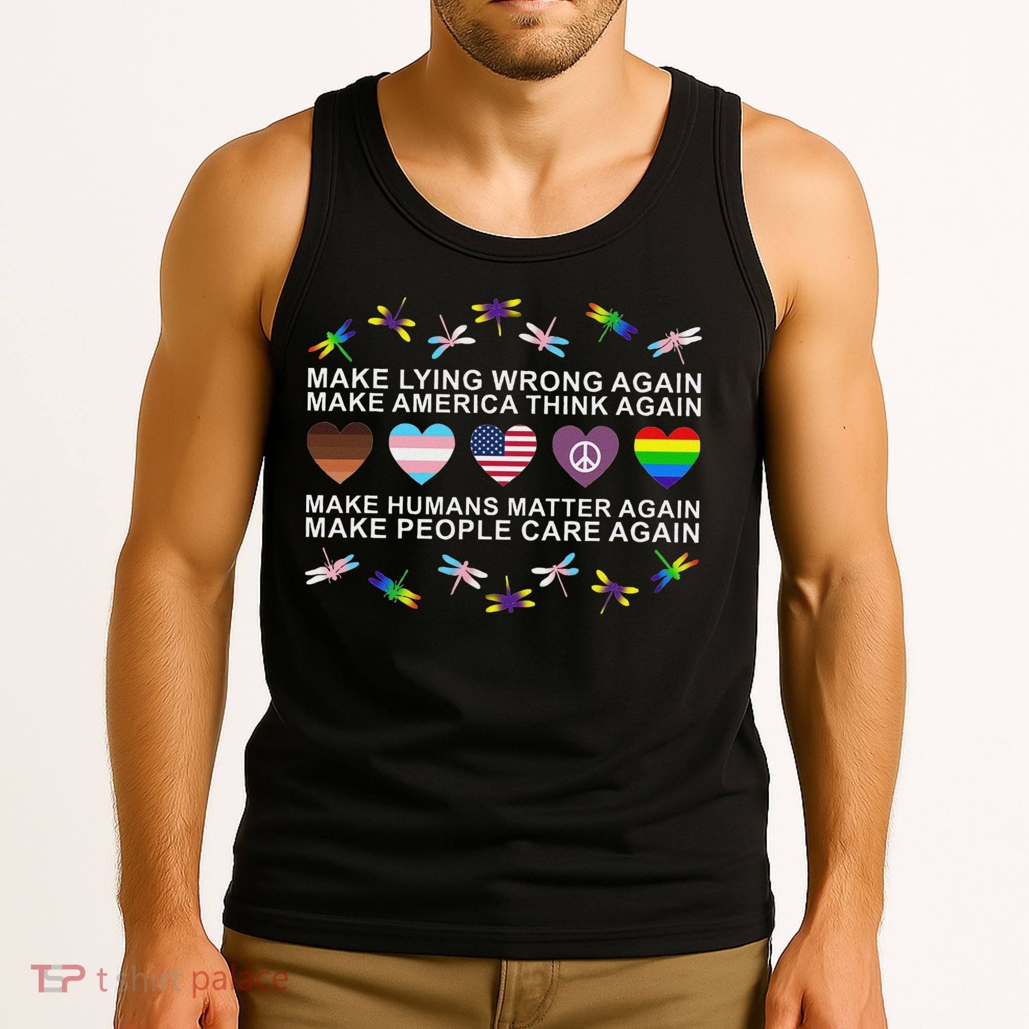 Make Lying Wrong Again Human’S Rights Apparel Tank Top