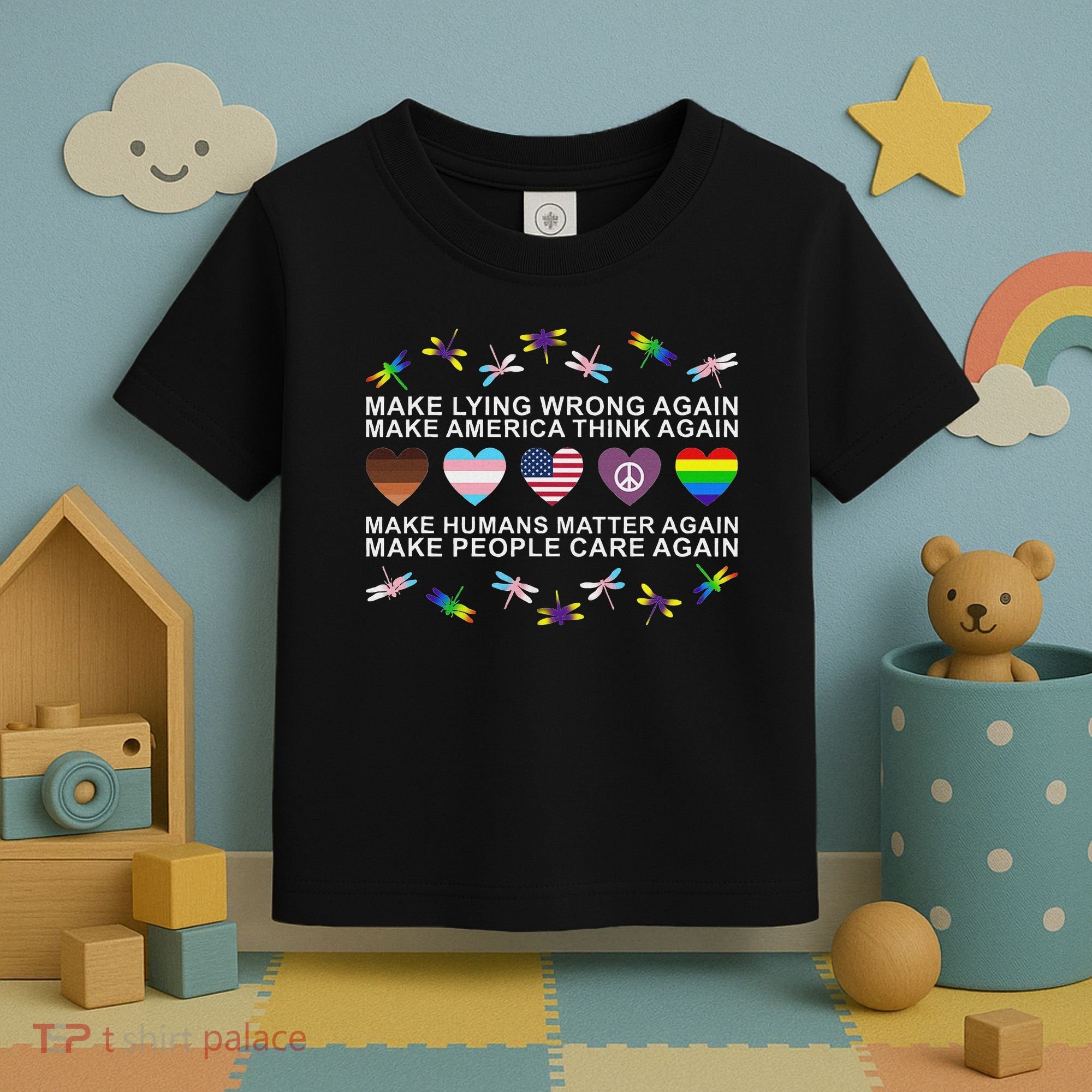 Make Lying Wrong Again Human’S Rights Apparel Toddler T-Shirt