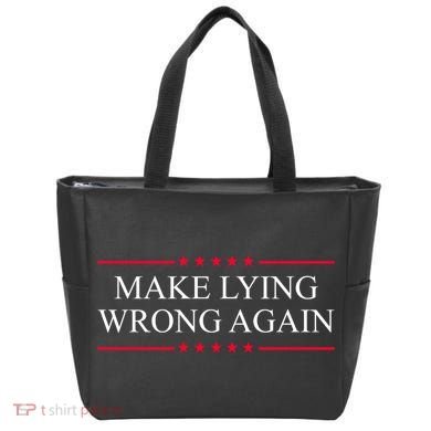 Make Lying Wrong Again Political Election Tote Bag