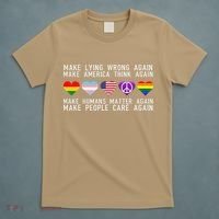 Make Lying Wrong Again Human Rights Sarcastic Statement T-Shirt thumb 5